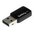 Picture of STARTECH USB 2.0 AC600 Mini Dual Band Wireless-AC Network Adapter - 1T1R 802.11ac WiFi Adapter - 2.4GHz / 5GHz USB Wireless - AC Network Card